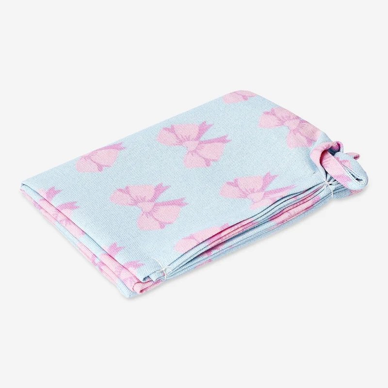 Tea towel with bows