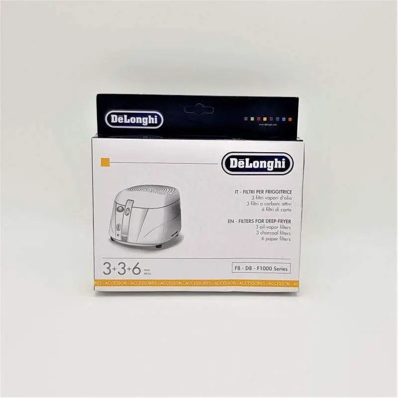Set filtro delonghi friggitrice f881 f885v carboni attivi