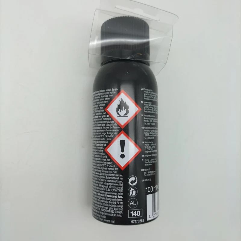 Shaver cleaner liquido per pulizia rasoio Braun