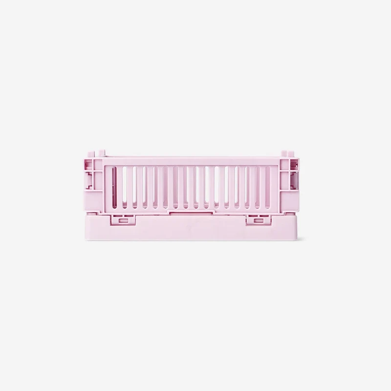 Pink collapsible storage box - Small