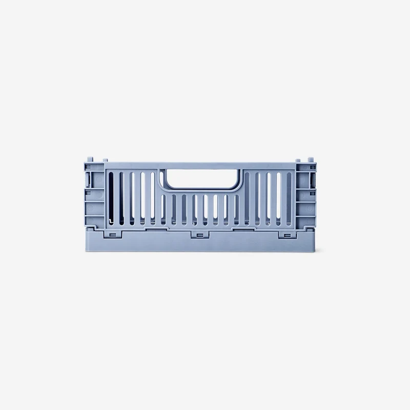 Blue collapsible storage box - Large