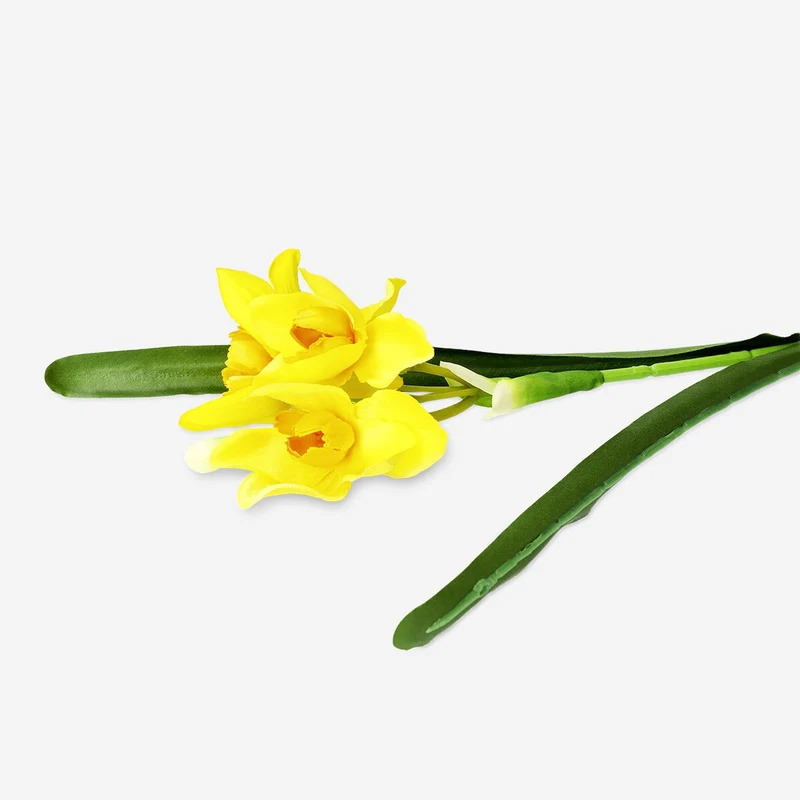 Decorative yellow flower