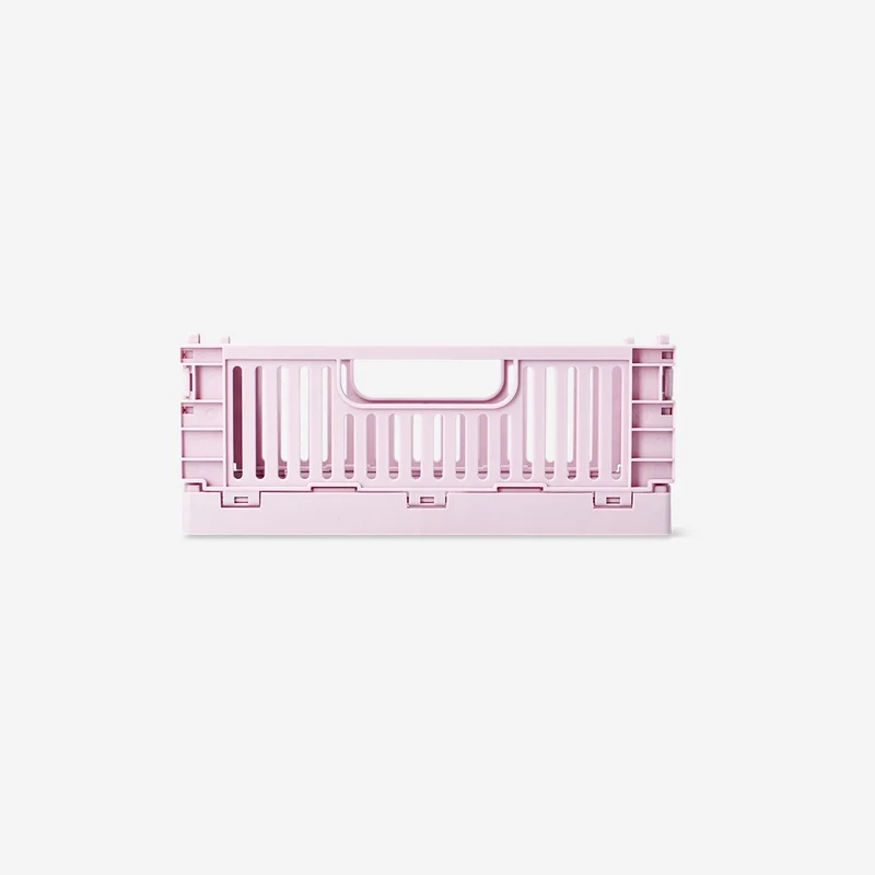 Pink collapsible storage box - Large