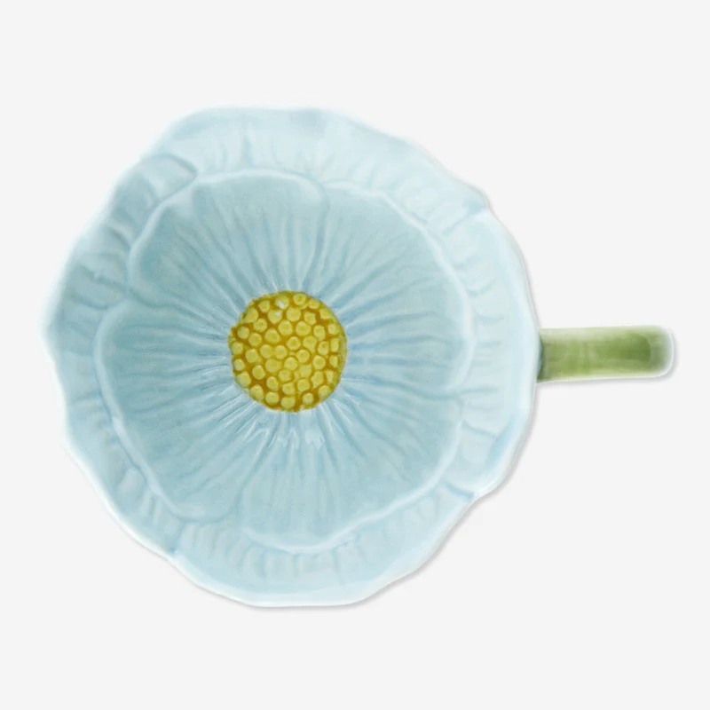 Blue flower mug - 140 ml