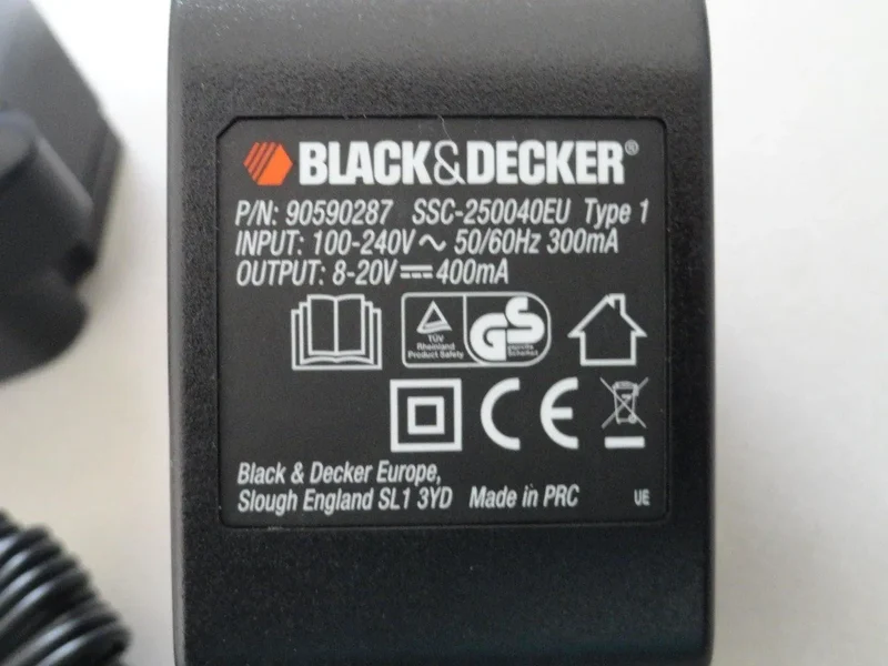 Caricabatteria trapano elettrico asl146 Black+Decker