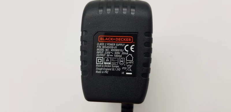 Cavo alimentazione caricabatteria avvitatore elettrico Black+Decker csl200