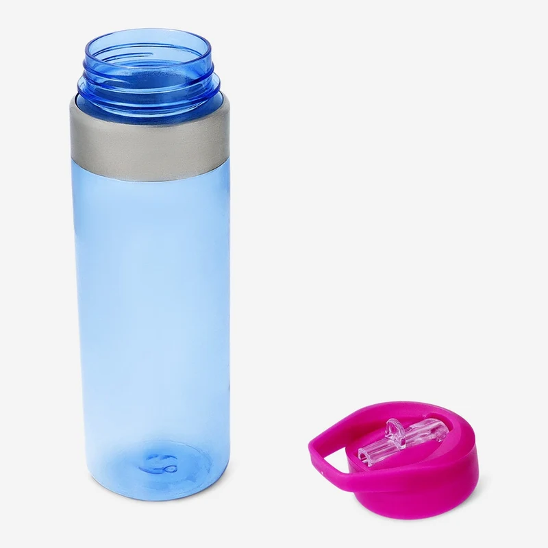 Blue and pink drinking bottle - 700 ml