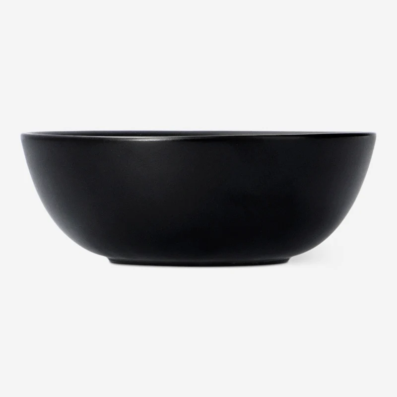 Black bowl with cat print