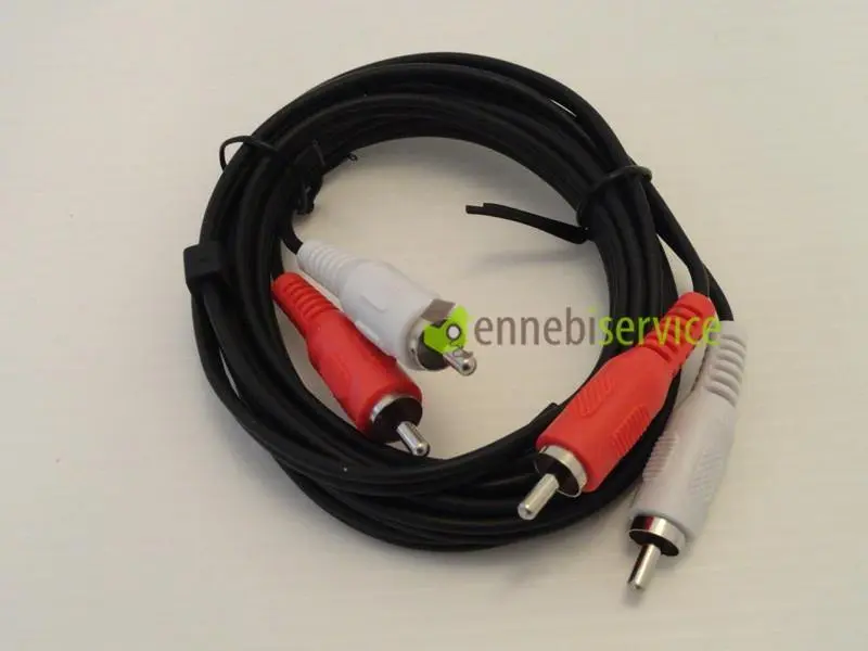 Cavo jack 3.5mm stereo - 2x rca - 2.5m s Universale
