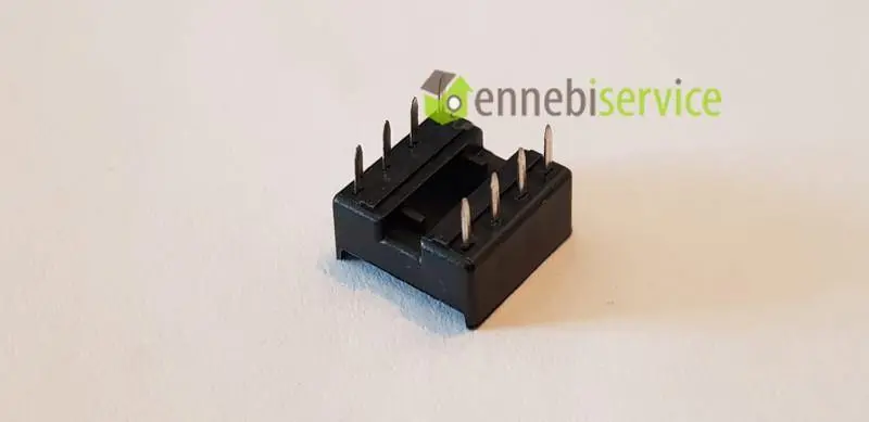 Zoccolo per circuito intergrato dil8 ic (standard) rm 2.54mm -rohs-conforme- Universale