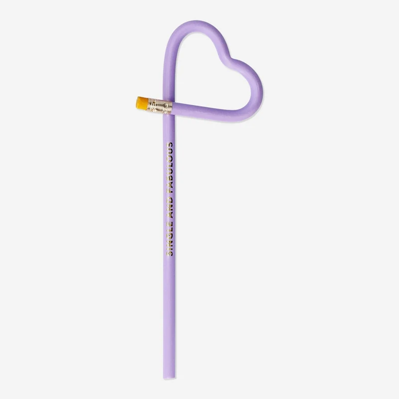 Heart shaped pencil