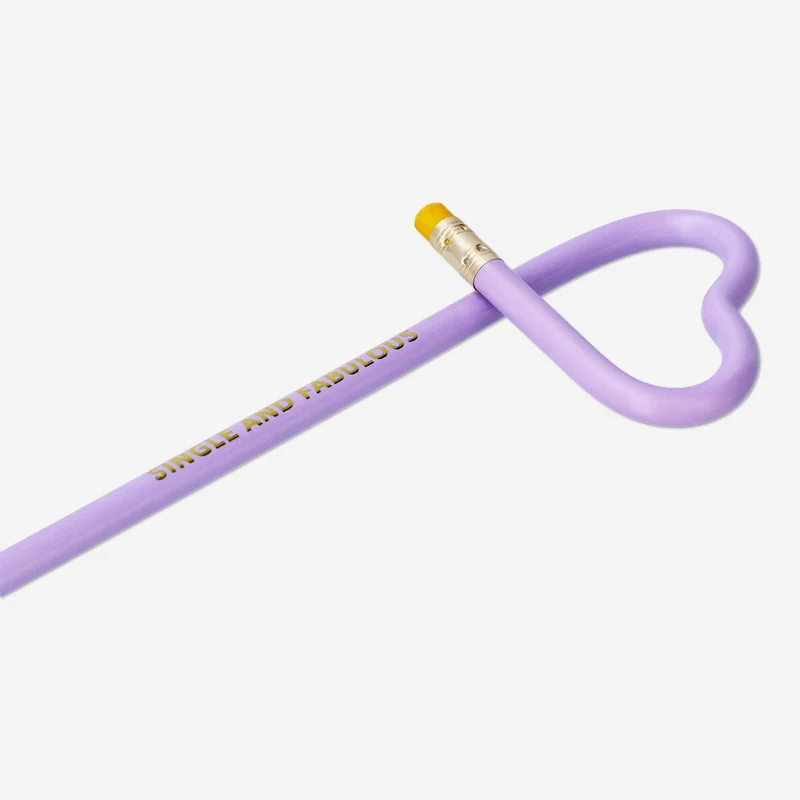 Heart shaped pencil