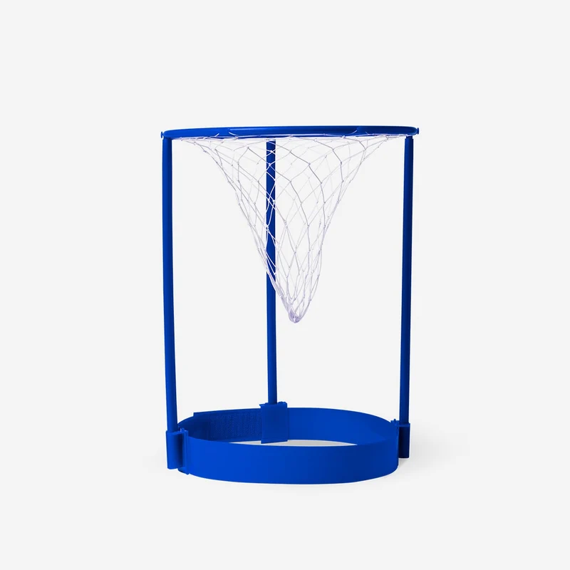 Adjustable head basket game for 2 players