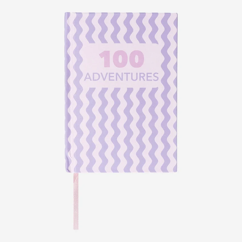100 adventures travel journal - English