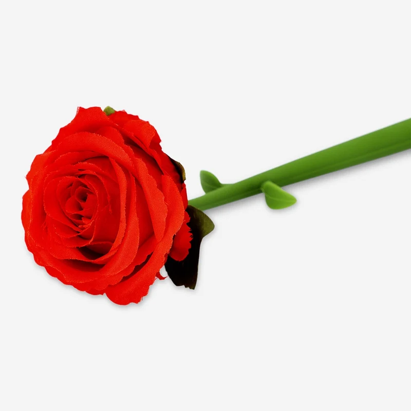 Rose shaped ballpoint pen