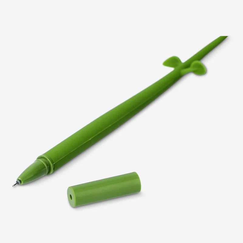 Rose shaped ballpoint pen