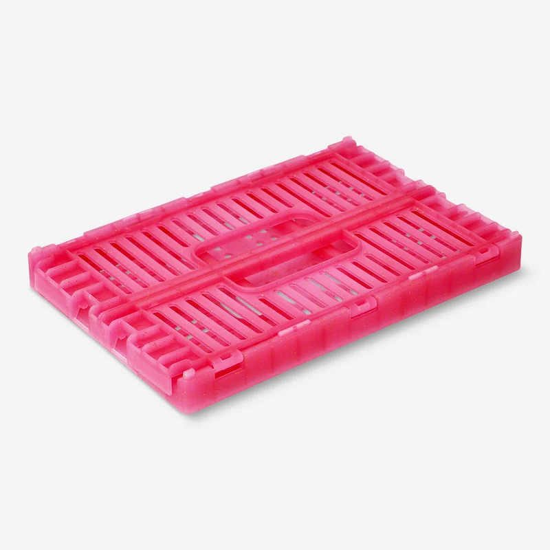 Pink collapsible storage box - Large
