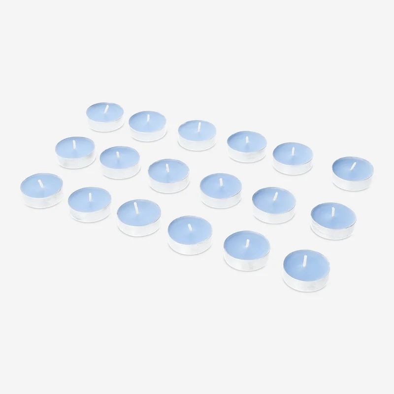 Scented tealights with white tea fragrance - 18 pcs