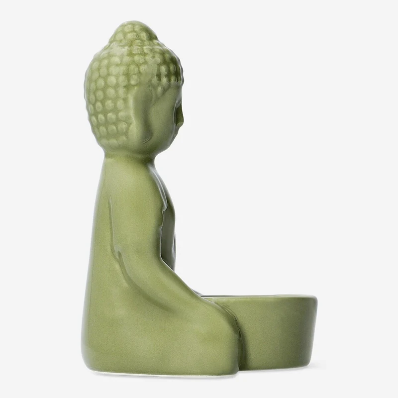 Ceramic buddha tealight holder