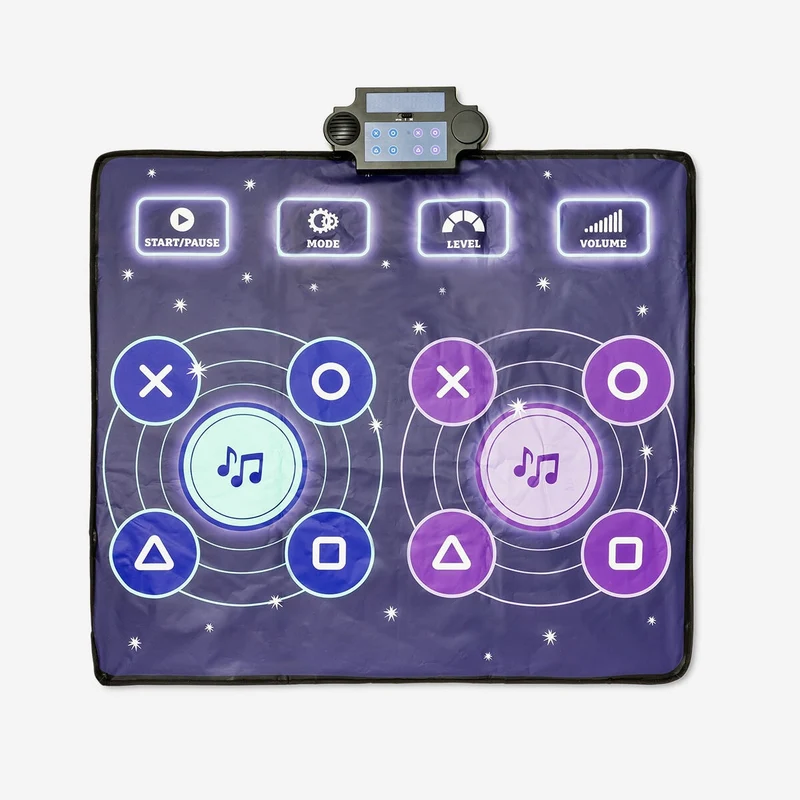 Dancing mat for up to two players