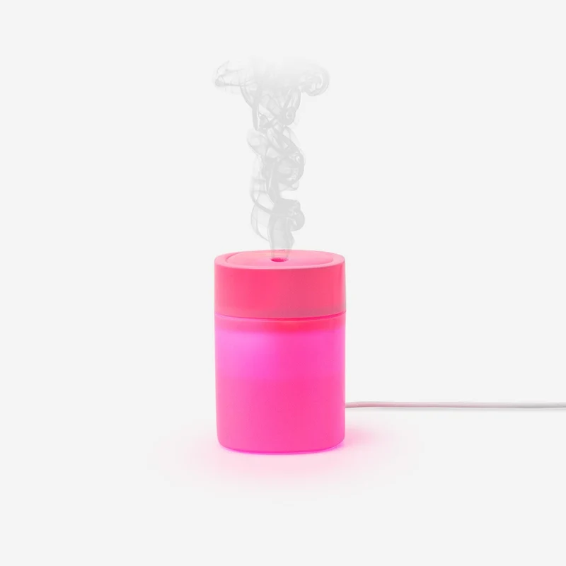 Mini pink humidifier