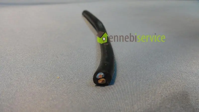 Cavo similgomma 2g 0.75 nero Universale