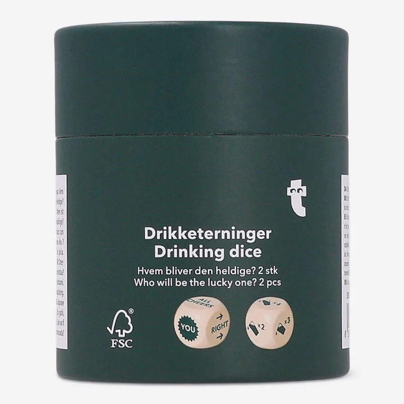 Decision drinking dice game