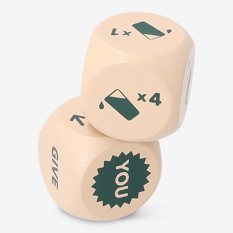 Decision drinking dice game