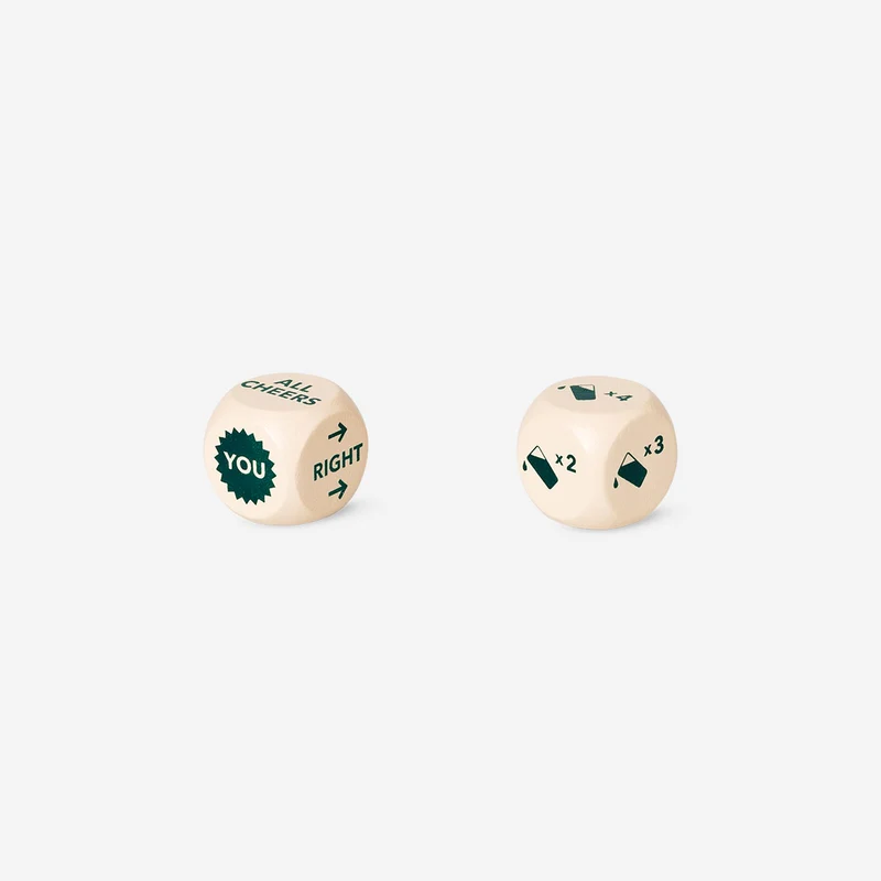 Decision drinking dice game