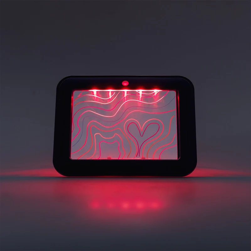 Glowing drawing board
