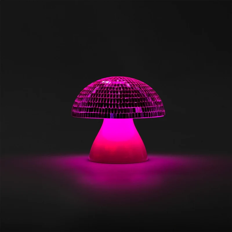 Mushroom shaped disco light effect lamp