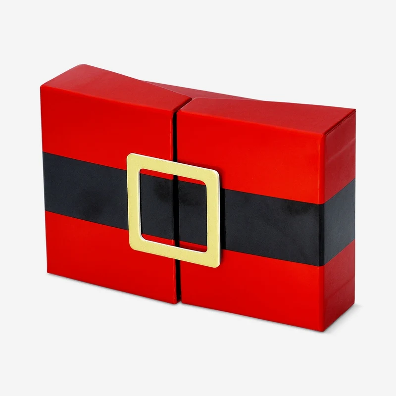 Santa's belt gift card box - 12 cm