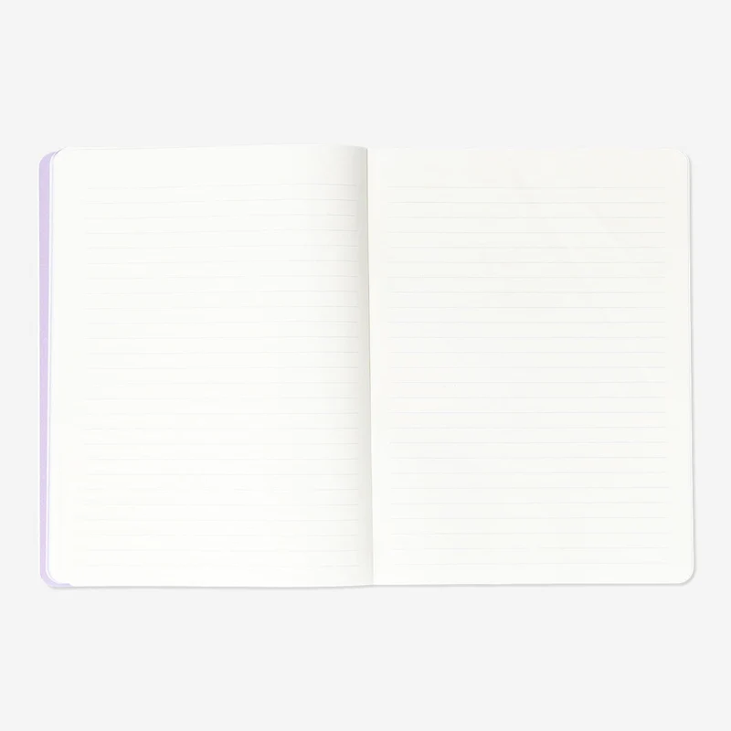 Notebook with scratch cover