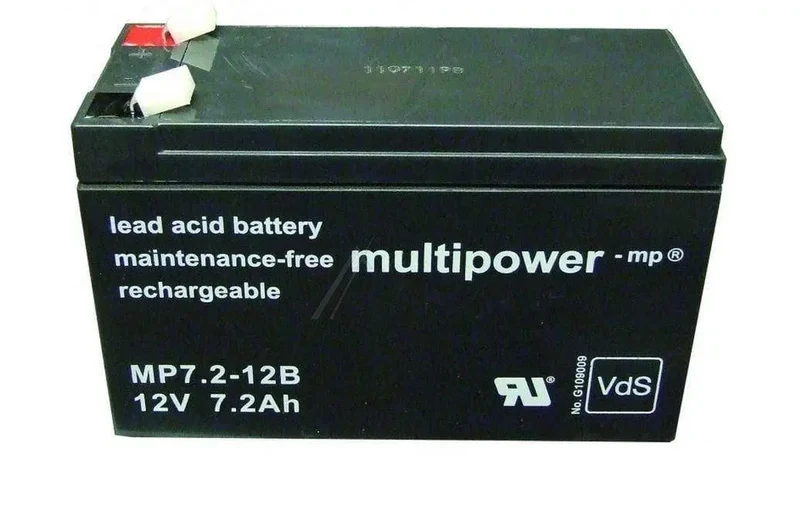Accumulatore pacco batteria al piombo 12v7,2ah 7200mah Ennebiservice