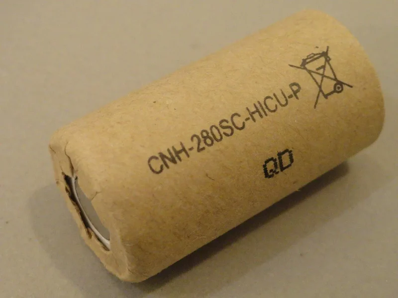Accumulatore ni-mh cnh280sc 1,2v-2800mah sub c Ennebiservice