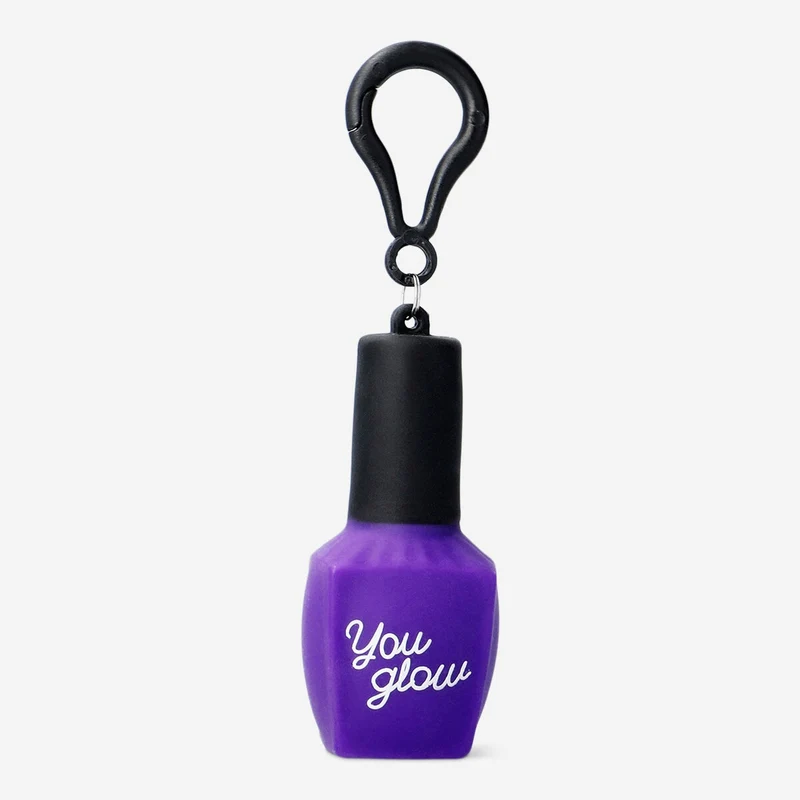 Fidget toy - Nail polish key ring