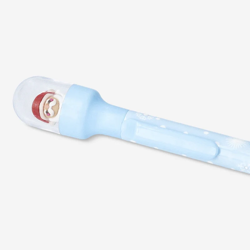 Ballpoint pen with hide and seek santa