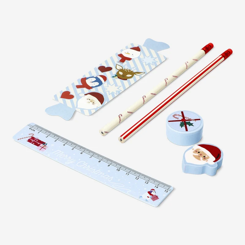 Christmas themed stationery kit