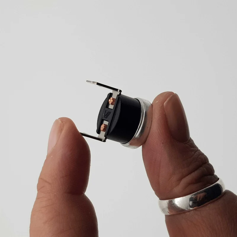 Termostato a scatto fisso 120° nc Micromic