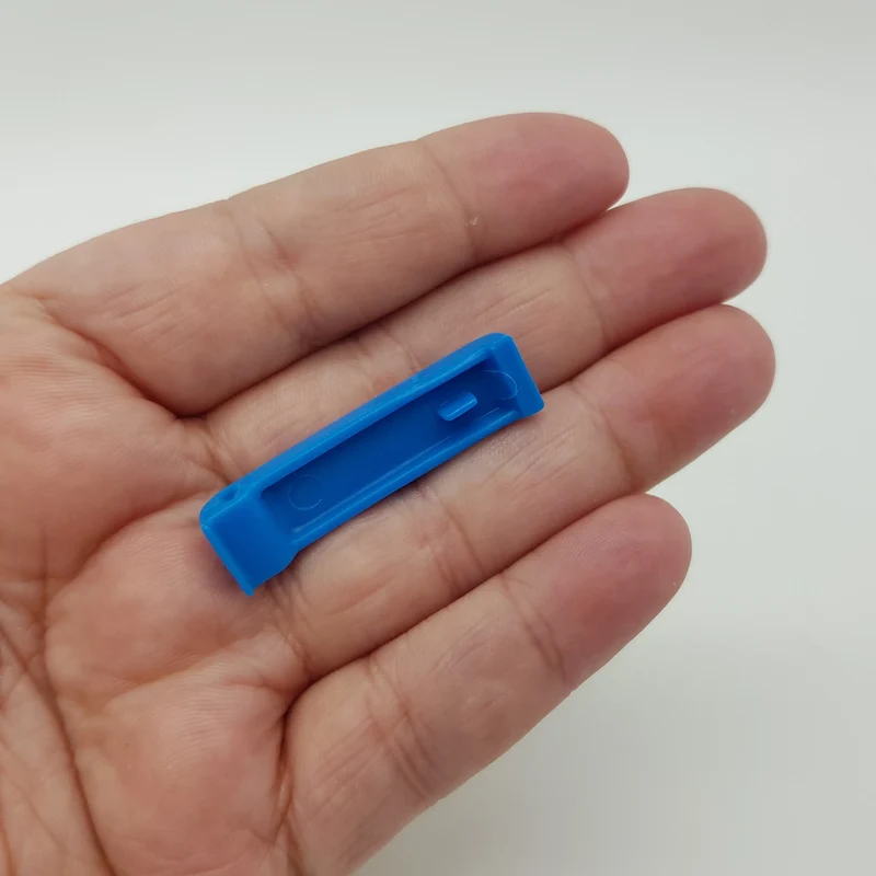 Pulsante superiore blu ferro Lelit