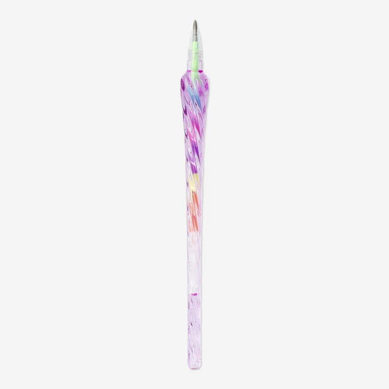 Swirly Multi-Coloured Gel Pen