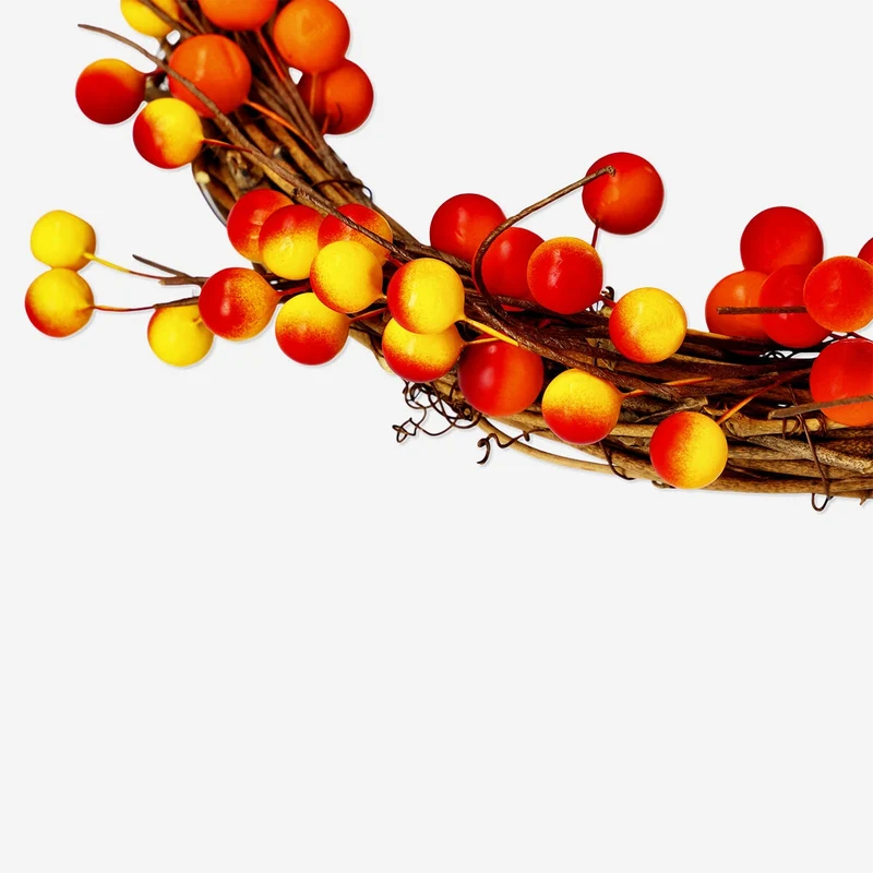 Fall Wreath with Berries