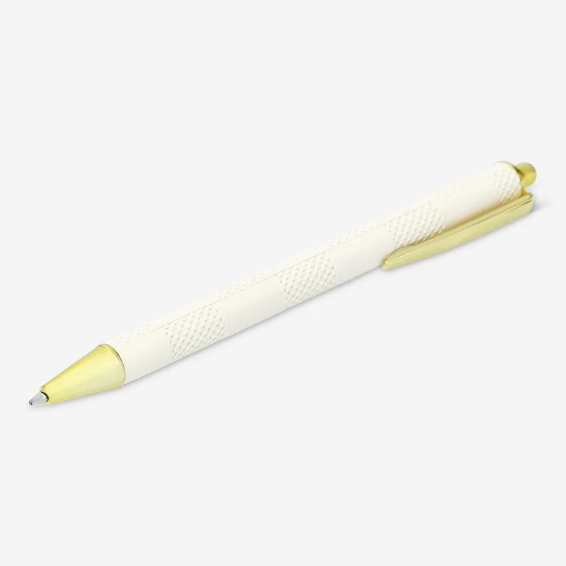 White and Gold Ballpoint Pen