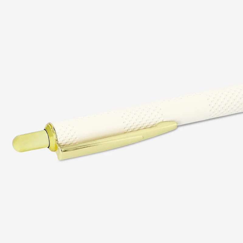 White and Gold Ballpoint Pen