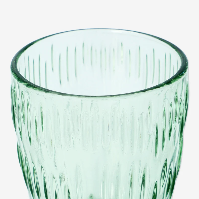 Green Drinking Glass