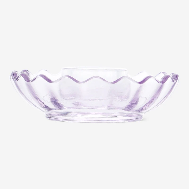 Purple Candle Holder