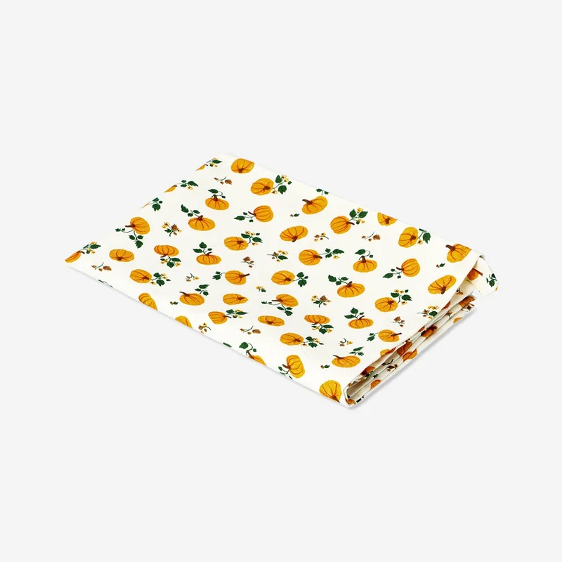 Tea towel with pumpkins