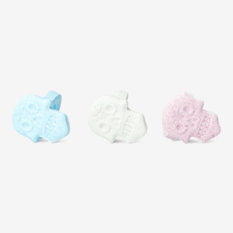 Candy skull rings - Apple orange and banana flavour