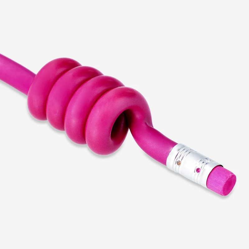 Swirly Pink Pencil