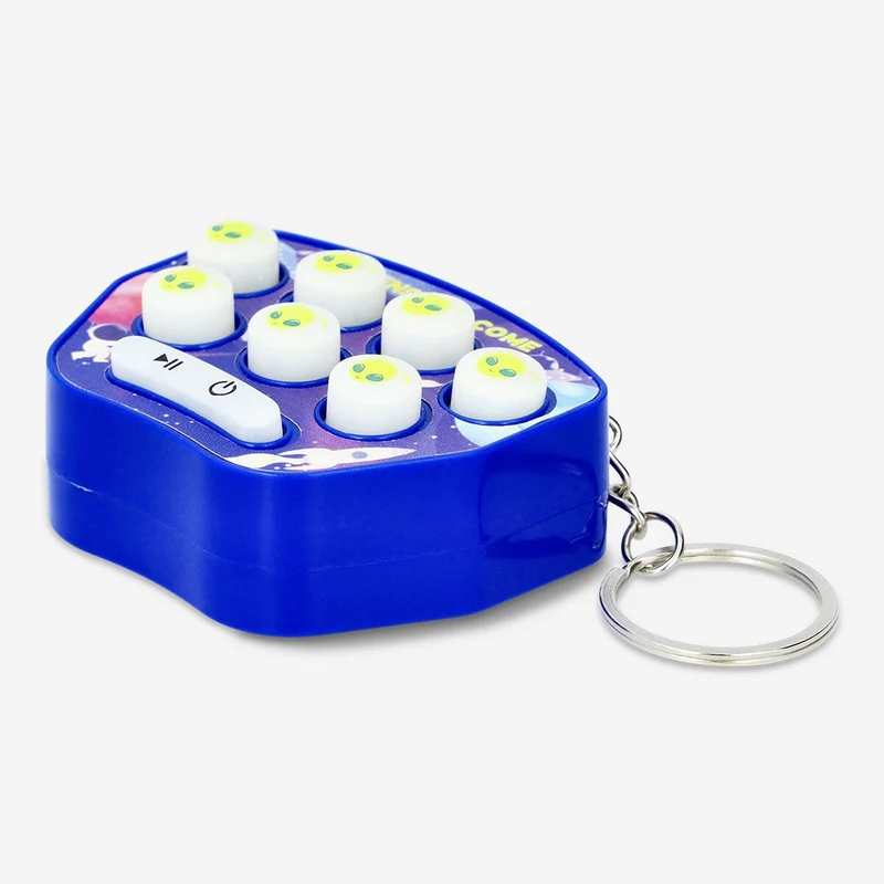 Space invader pocket game. With key ring